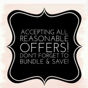 ✨OFFERS WELCOME✨